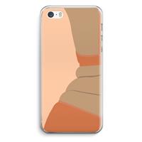 CaseCompany Bikini: iPhone 5 / 5S / SE Transparant Hoesje