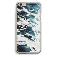 CaseCompany Golven: iPhone 6 / 6S Transparant Hoesje