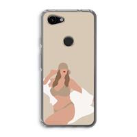 CaseCompany One of a kind: Google Pixel 3a Transparant Hoesje