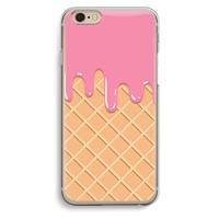 CaseCompany Ice cream: iPhone 6 / 6S Transparant Hoesje