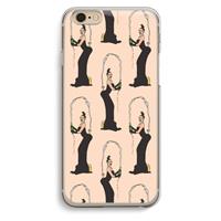 CaseCompany Pop Some Kim: iPhone 6 / 6S Transparant Hoesje