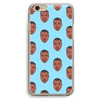 CaseCompany Kanye Call Me℃: iPhone 6 / 6S Transparant Hoesje