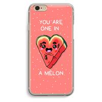 CaseCompany One In A Melon: iPhone 6 / 6S Transparant Hoesje