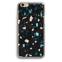 CaseCompany Terrazzo N°11: iPhone 6 / 6S Transparant Hoesje