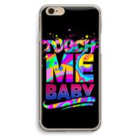 CaseCompany Touch Me: iPhone 6 / 6S Transparant Hoesje