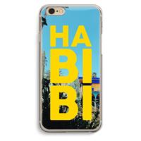 CaseCompany Habibi Majorelle : iPhone 6 / 6S Transparant Hoesje