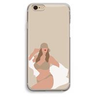 CaseCompany One of a kind: iPhone 6 / 6S Transparant Hoesje