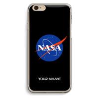 CaseCompany NASA: iPhone 6 / 6S Transparant Hoesje