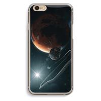 CaseCompany Mars Renaissance: iPhone 6 / 6S Transparant Hoesje