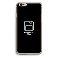 CaseCompany Hello: iPhone 6 / 6S Transparant Hoesje