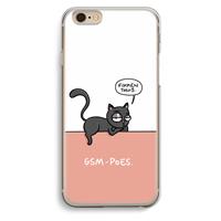 CaseCompany GSM poes: iPhone 6 / 6S Transparant Hoesje