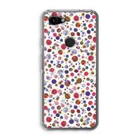 CaseCompany Planets Space: Google Pixel 3a Transparant Hoesje