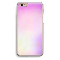 CaseCompany Flow mist pastel: iPhone 6 / 6S Transparant Hoesje