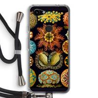 CaseCompany Haeckel Ascidiae: Pixel 3a Transparant Hoesje met koord