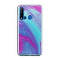 CaseCompany Zweverige regenboog: Huawei P20 Lite (2019) Transparant Hoesje