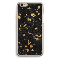 CaseCompany Terrazzo N°7: iPhone 6 / 6S Transparant Hoesje