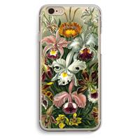 CaseCompany Haeckel Orchidae: iPhone 6 / 6S Transparant Hoesje
