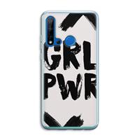 CaseCompany Girl Power #2: Huawei P20 Lite (2019) Transparant Hoesje