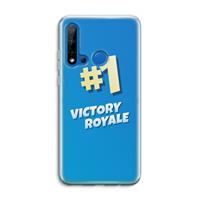CaseCompany Victory Royale: Huawei P20 Lite (2019) Transparant Hoesje