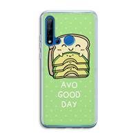 CaseCompany Avo Good Day: Huawei P20 Lite (2019) Transparant Hoesje
