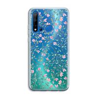 CaseCompany Sierlijke bloemen: Huawei P20 Lite (2019) Transparant Hoesje