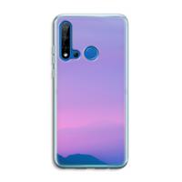 CaseCompany Sunset pastel: Huawei P20 Lite (2019) Transparant Hoesje
