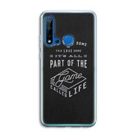 CaseCompany Life: Huawei P20 Lite (2019) Transparant Hoesje