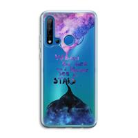 CaseCompany Stars quote: Huawei P20 Lite (2019) Transparant Hoesje