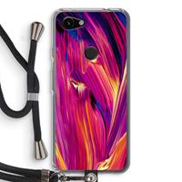 CaseCompany Phoenix: Pixel 3a Transparant Hoesje met koord