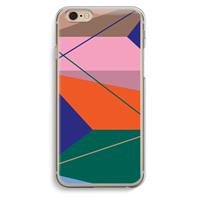 CaseCompany Gestalte 1: iPhone 6 / 6S Transparant Hoesje