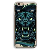 CaseCompany Cougar and Vipers: iPhone 6 / 6S Transparant Hoesje