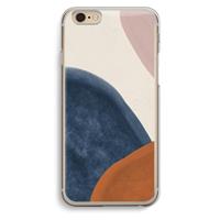CaseCompany Geo #1: iPhone 6 / 6S Transparant Hoesje