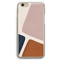 CaseCompany Geo #2: iPhone 6 / 6S Transparant Hoesje