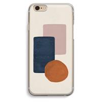 CaseCompany Geo #3: iPhone 6 / 6S Transparant Hoesje