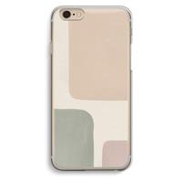 CaseCompany Geo #7: iPhone 6 / 6S Transparant Hoesje
