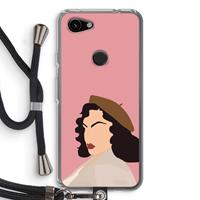 CaseCompany Confidence: Pixel 3a Transparant Hoesje met koord