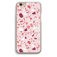 CaseCompany Terrazzo N°15: iPhone 6 / 6S Transparant Hoesje