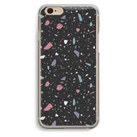 CaseCompany Terrazzo N°16: iPhone 6 / 6S Transparant Hoesje