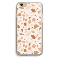 CaseCompany Terrazzo N°18: iPhone 6 / 6S Transparant Hoesje