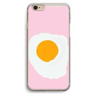 CaseCompany Sunny side up: iPhone 6 / 6S Transparant Hoesje