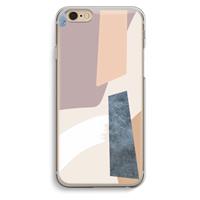 CaseCompany Luca: iPhone 6 / 6S Transparant Hoesje