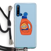 CaseCompany Ultra Sensitive: Huawei P20 Lite (2019) Transparant Hoesje met koord