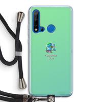 CaseCompany Win98: Huawei P20 Lite (2019) Transparant Hoesje met koord