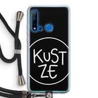 CaseCompany KUST ZE: Huawei P20 Lite (2019) Transparant Hoesje met koord