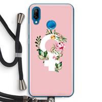 CaseCompany Venus: Huawei P20 Lite Transparant Hoesje met koord