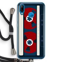 CaseCompany Here's your tape: Huawei P20 Lite Transparant Hoesje met koord