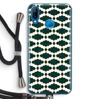 CaseCompany Moroccan tiles: Huawei P20 Lite Transparant Hoesje met koord