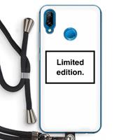 CaseCompany Limited edition: Huawei P20 Lite Transparant Hoesje met koord