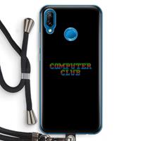 CaseCompany Retro: Huawei P20 Lite Transparant Hoesje met koord