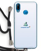 CaseCompany MSN: Huawei P20 Lite Transparant Hoesje met koord